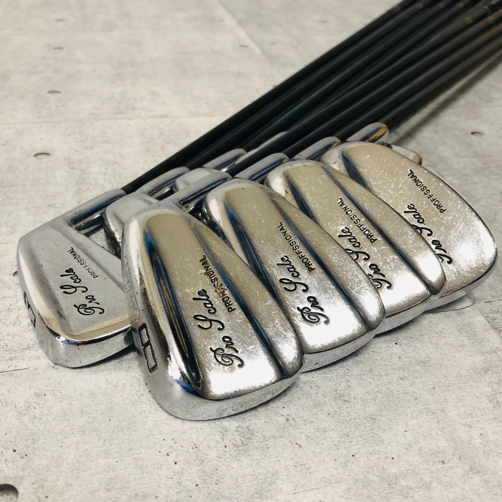 Pro Scale プロスケール PROFESSIONAL プロフェッショナル マッスルバック MB メンズ ゴルフ クラブ セット 初心者 入門 右利き