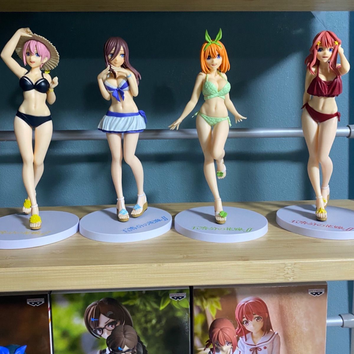 五等分の花嫁 水着フィギュア 4体セット - メルカリ