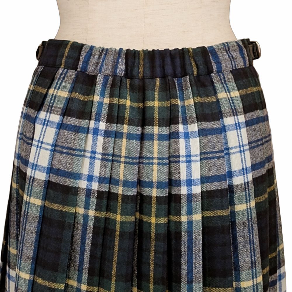 オニールオブダブリン Oneil of Dublin イージーロングキルトラップスカート ミックスウール 5083 DGWP サイズ 10 SIROKUMA-CORPORATION_COM