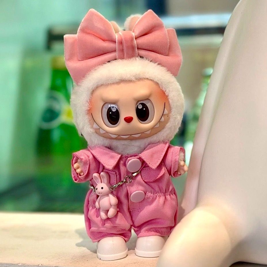 ラブブ服 LABUBU ぬい服 ラブブ着せ替え服 かわいい ピンクのお