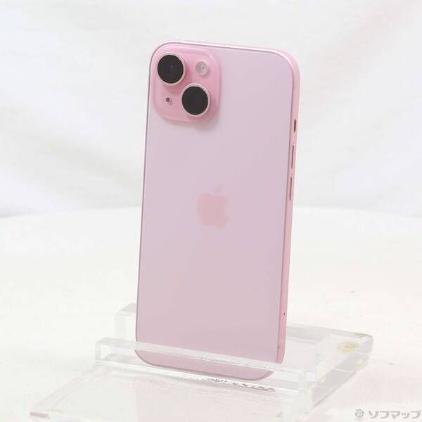 〔 品〕 iPhone15 256GB ピンク MTMP3J A SIMフリー 262