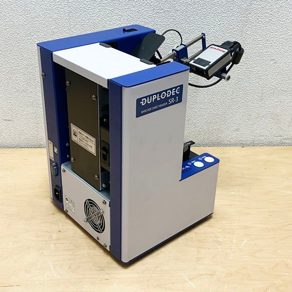 バーコードシートリーダー SR-3 Duplo 2020年 2Dスキャナキット付き 卓上型（縦型）バーコード読み取り機 中古