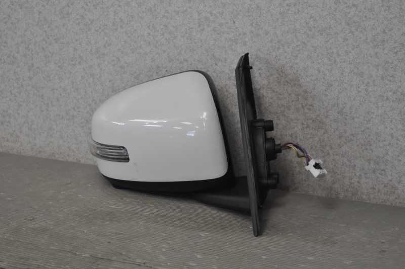 右 ドアミラー 電格 13P ウィンカー ヒーター カメラ付 W13 白 B21A デイズルークス ハイウェイスター X 後期 024118 s020364B