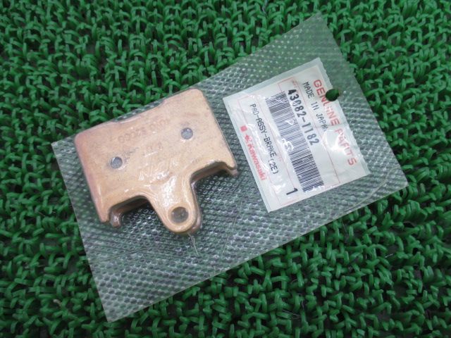 ZX-7RR ブレーキパッド 43082-1182 在庫有 即納 カワサキ 純正 新品 バイク 部品 ZX750N 車検 Genuine