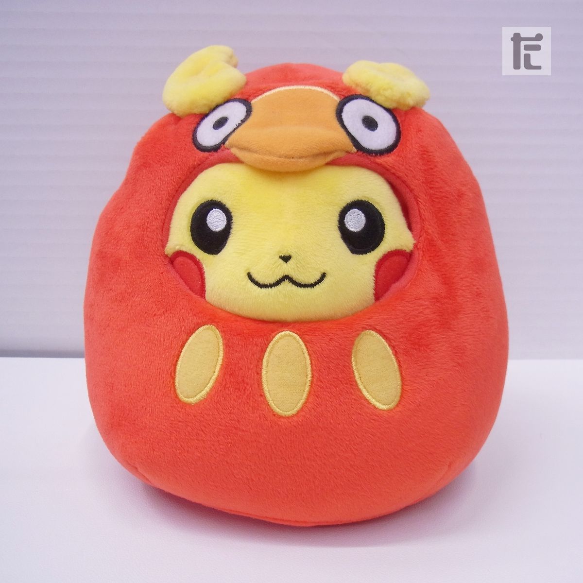 ポケモンセンター ぬいぐるみ ダルマッカごっこピカチュウ 紙タグ付き | PK01646