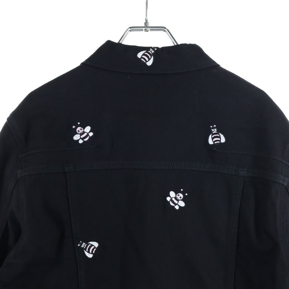 希少品　Dior kaws コラボ　デニムジャケット　蜂刺繍 DIOR (ディオール) ×KAWS カウズ BEE 刺繍 デニム トラッカー