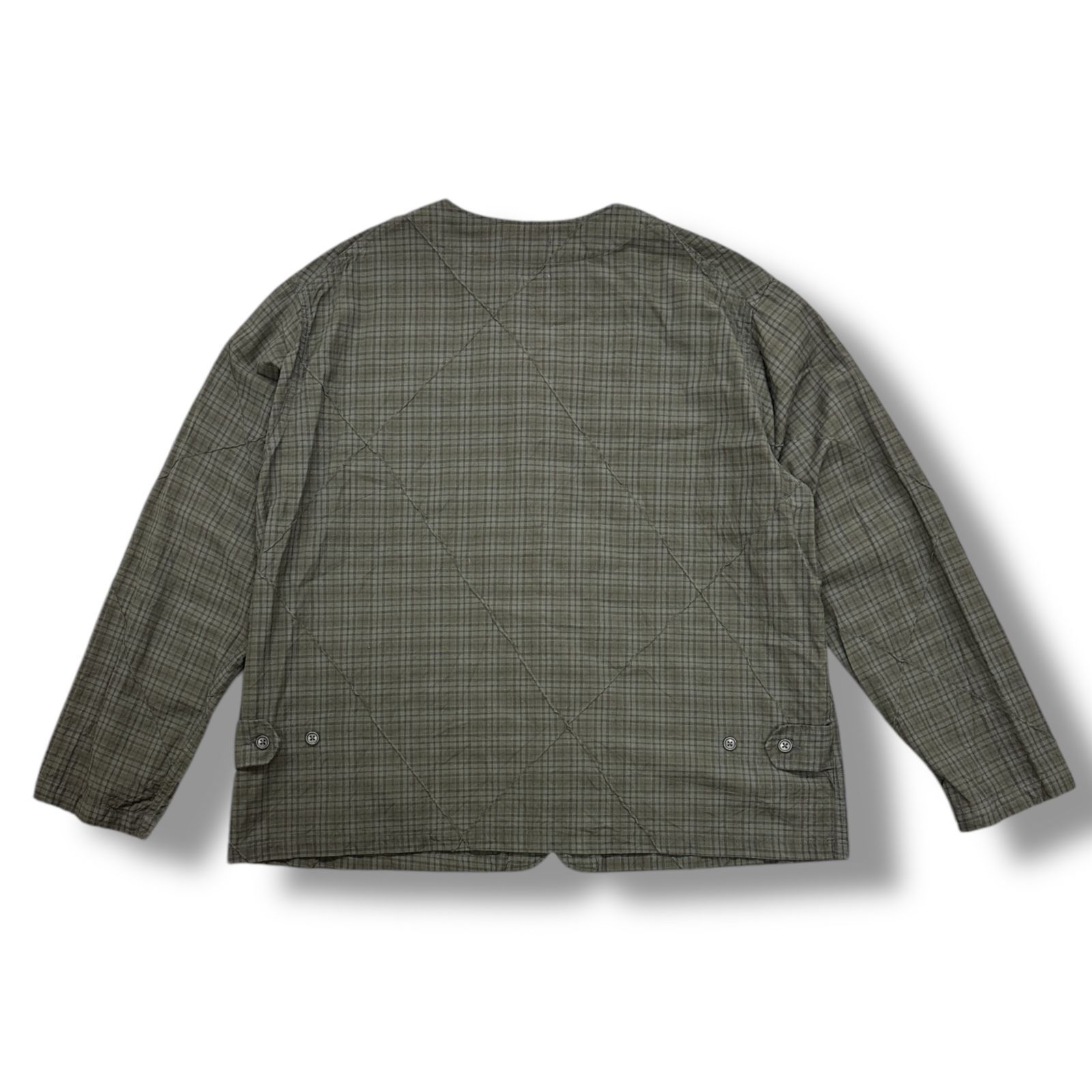 参考上代38500円 ENGINEERED GARMENTS Cardigan Jacket-Pintuck