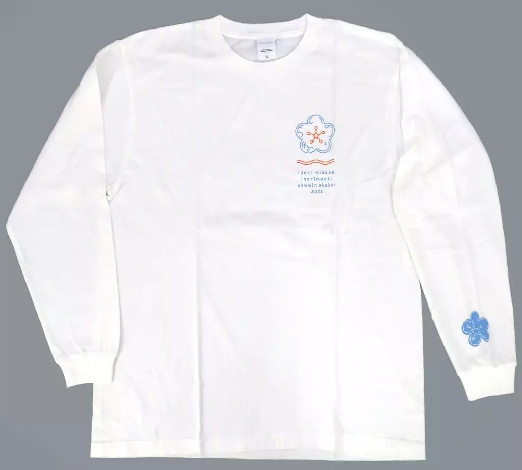 【希望者のみラッピング無料】 水瀬いのり 中古】Tシャツ ロングスリーブTシャツ L ホワイト その他