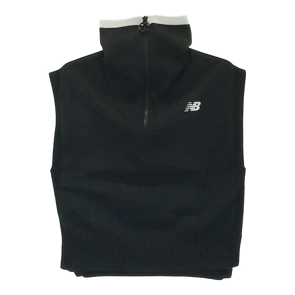 サイズ 0 NEW BALANCE GOLF ニューバランス モデル ハーフジップ ニットベスト ブラック系 240101529240 ゴルフウェア レディース ストスト