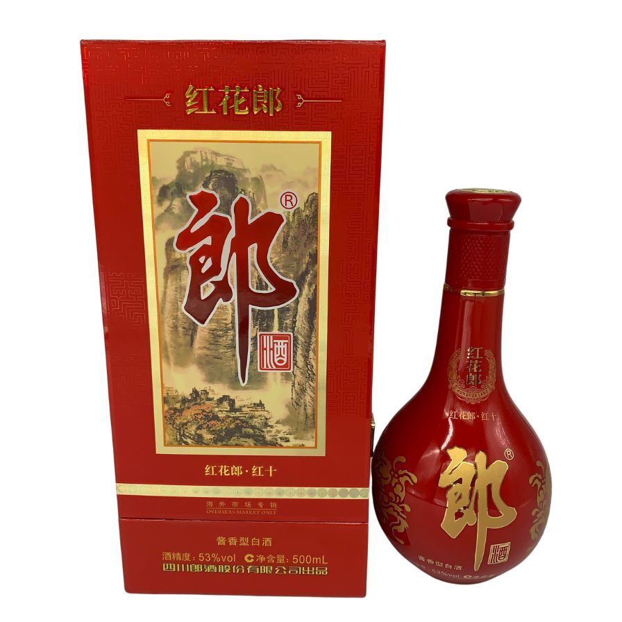 紅花郎酒 2023 陶器ボトル 500ml 53% 中国酒 - メルカリ