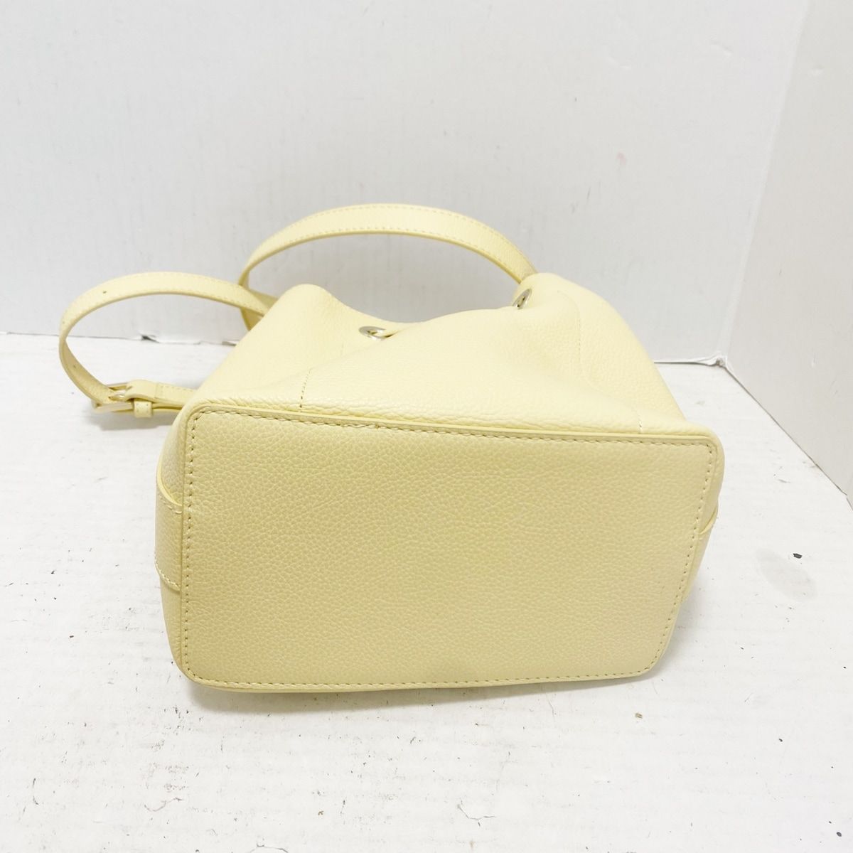 FURLA(フルラ) ショルダーバッグ コスタンザ ライトイエロー レザー FURLA コスタンザイエロー