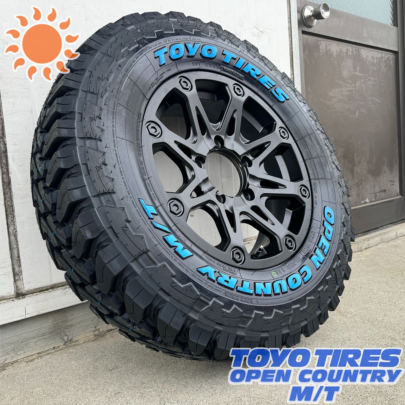 カスタムカー ジムニー JB64 JB23 リフトアップ必須 タイヤホイール 4本セット BDX08 TOYO OPEN COUNTRY MT  225/75R16 ホワイトレター オフロードカスタム マッドタイヤセット - メルカリ