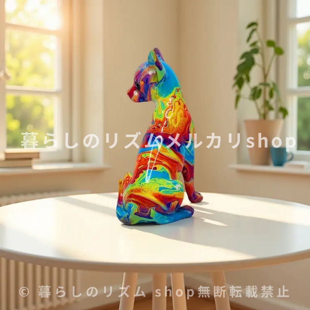 オブジェ アート 置物 犬 チワワ モダン クリエイティブグラフィティ 