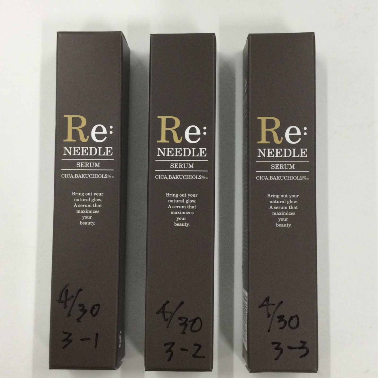 G1024 K Beauty make labo リニードル セラム 美容液 15g 計3点セット