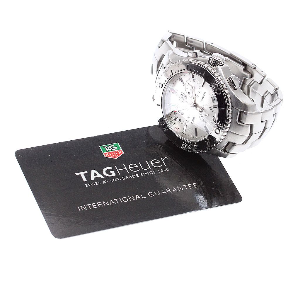 タグホイヤー TAG HEUER CJ1111 リンク クロノグラフ クォーツ メンズ