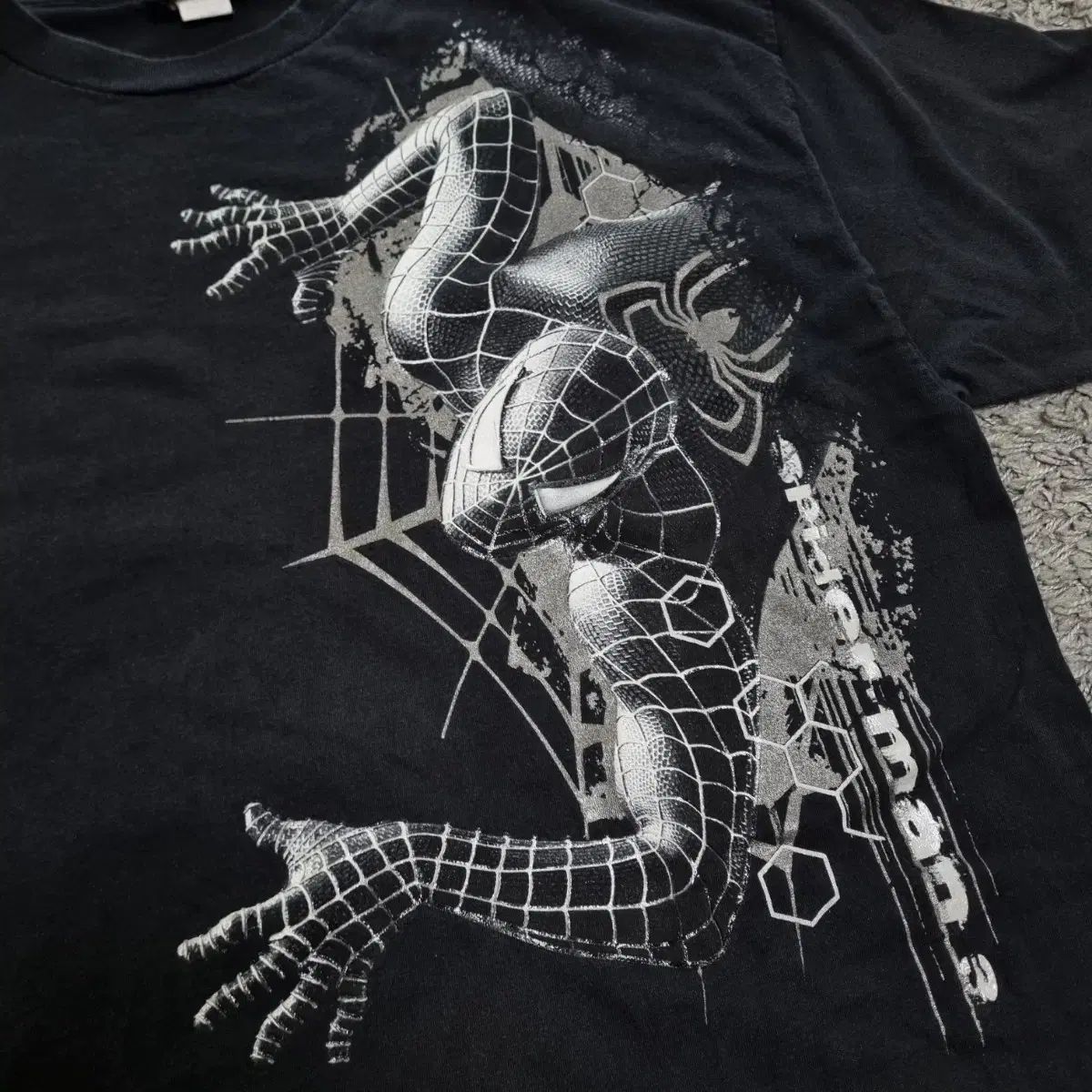 スパイダーマン 3 ピクチャー オフィシャル プロモーション Tシャツ 
