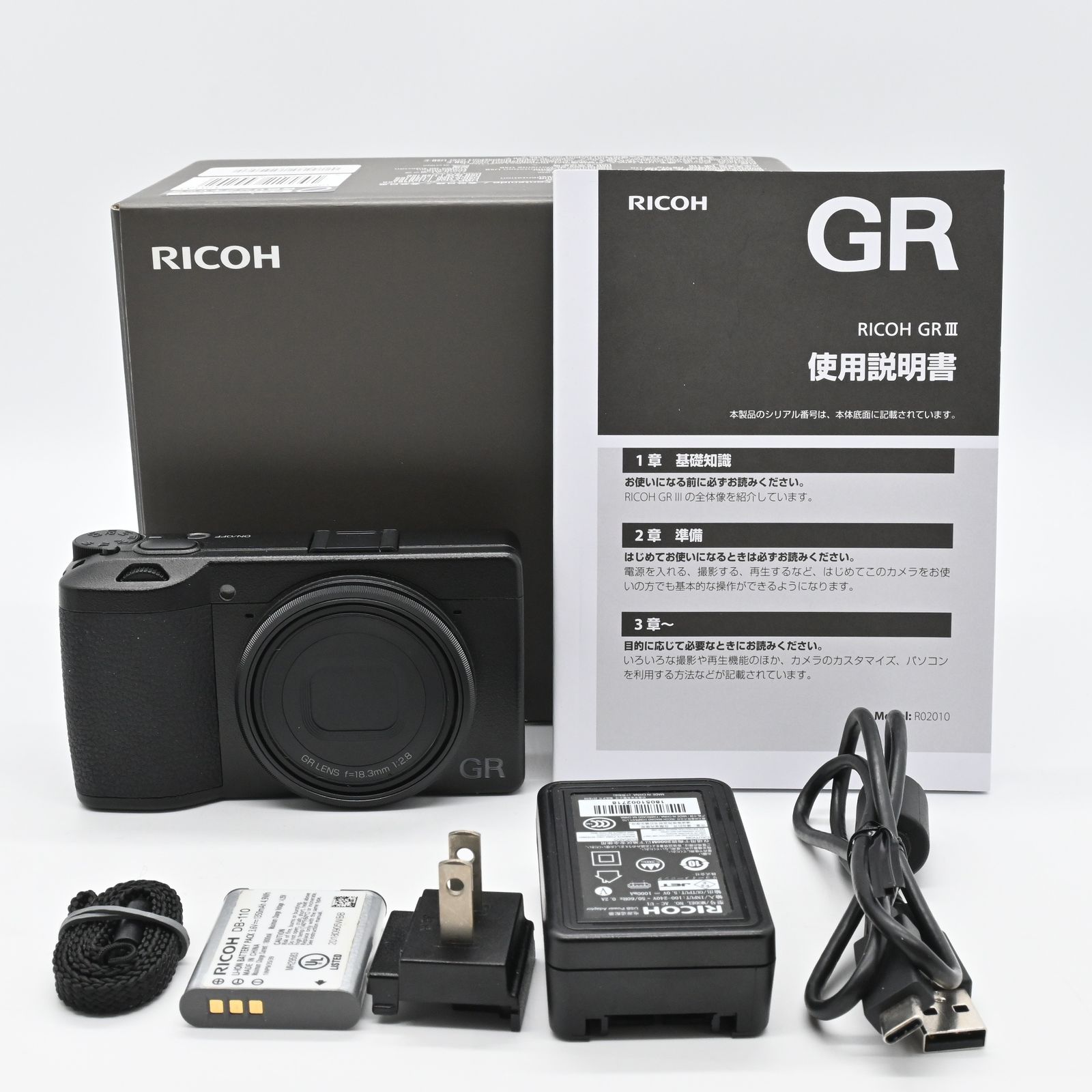 RICOH GR Ⅲ ショット数76 2026 4月購入 ☆美品☆RICOH GR III ショット数 452回 - メルカリ
