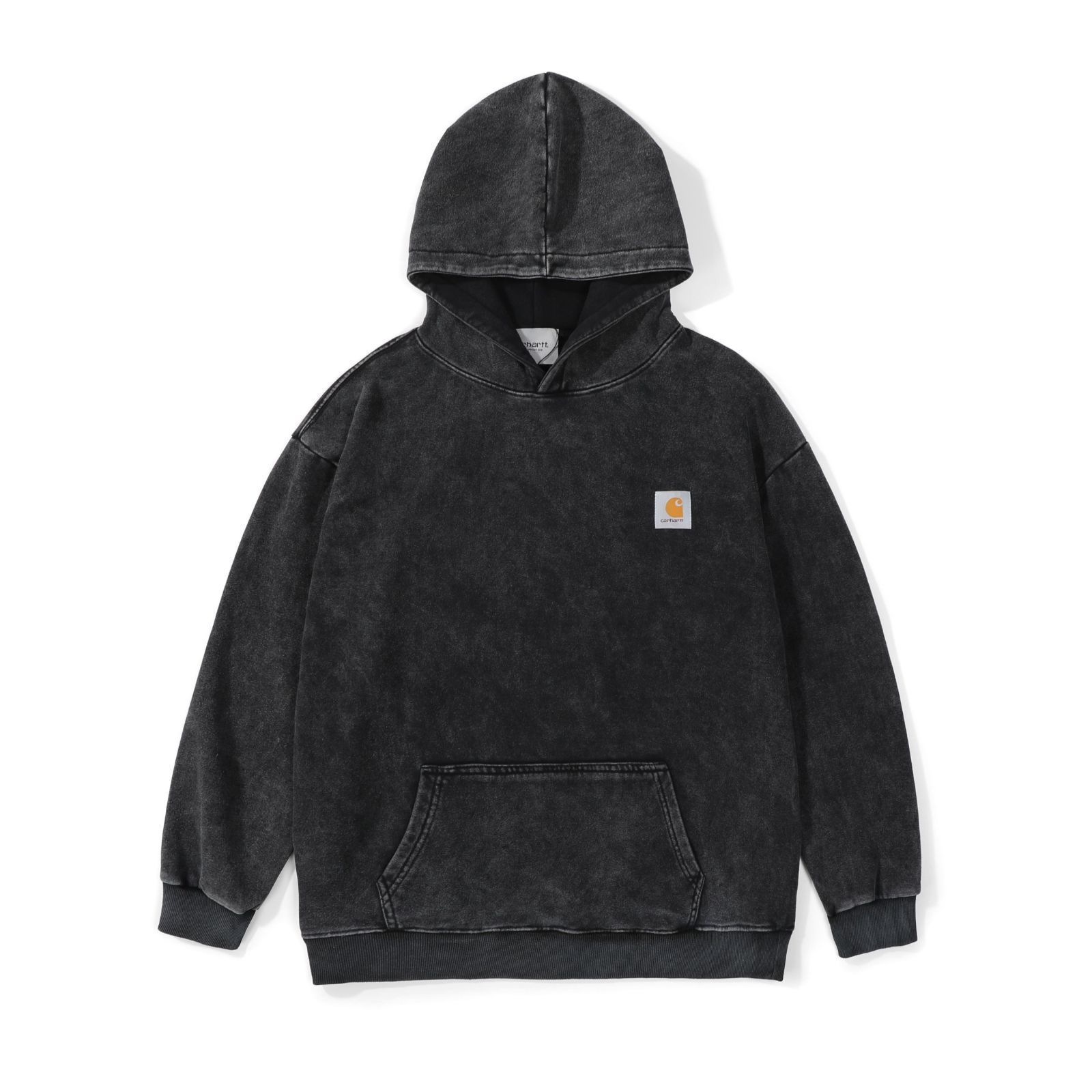 新品 Carhartt クラシックロゴ フーデッド ウォッシュド  スウェットシャツ