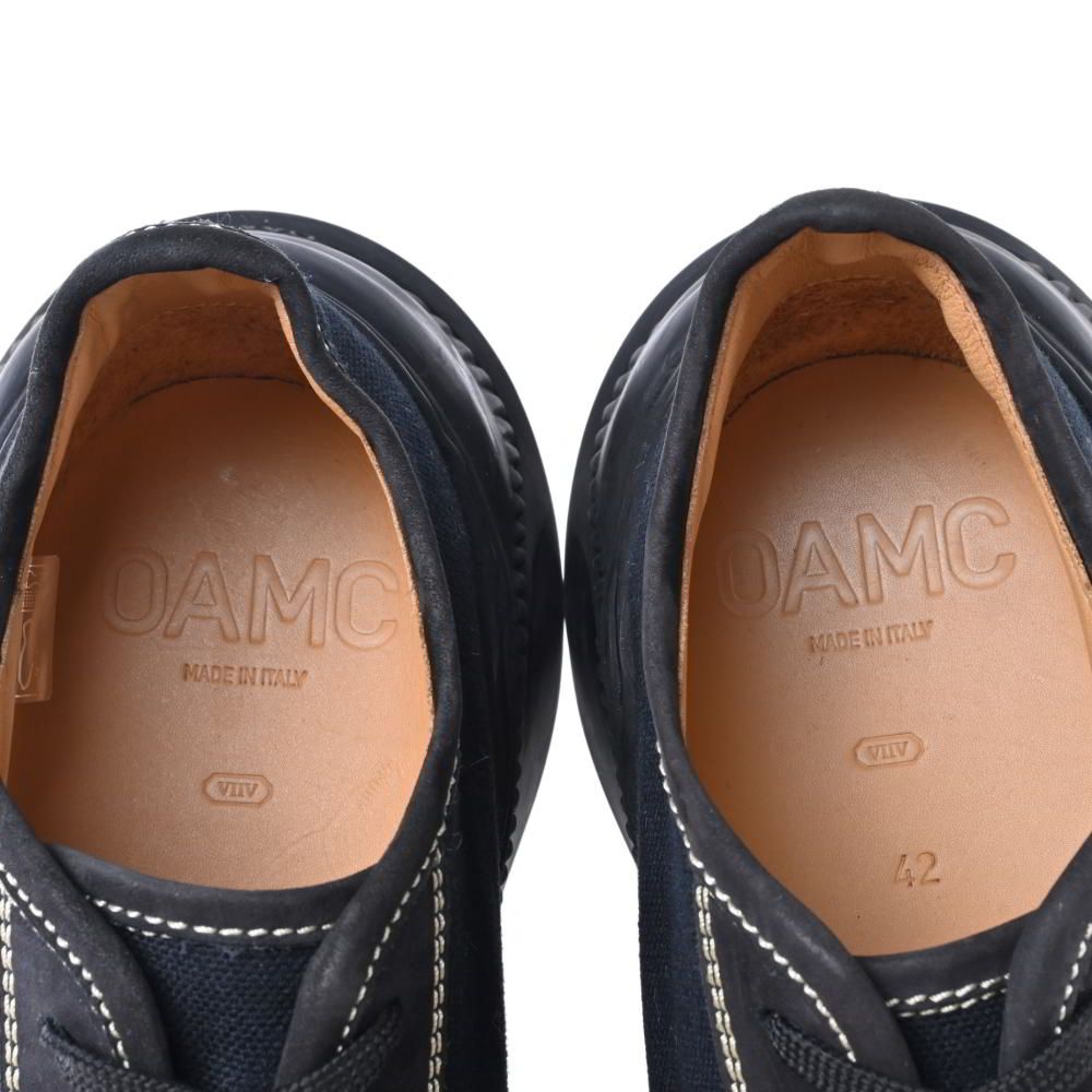 OAMC キャンバス ローカットスニーカー - メルカリ