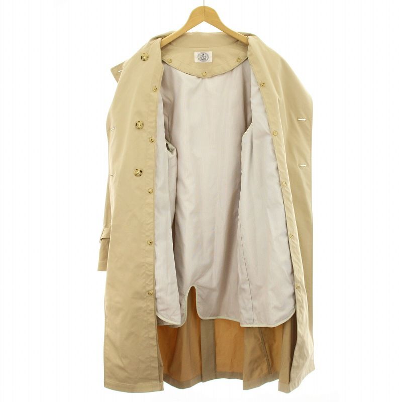 美品　ジェイプレス　トレンチコート　ライナー付き　ベージュ　サイズ11(L) ジェイプレス J.PRESS 吸水速乾ドライツイルストレッチ トレンチ