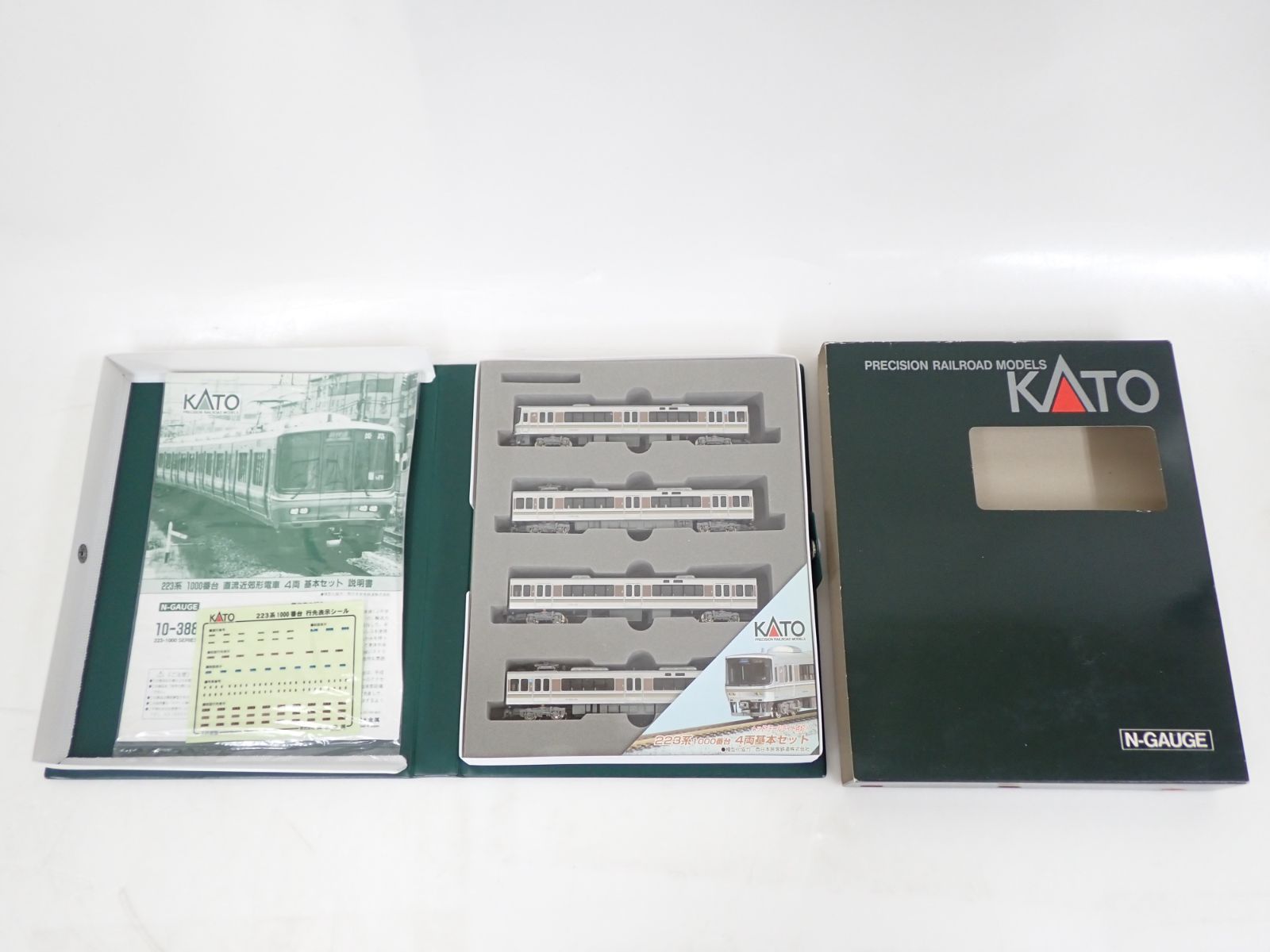か3● KATO 10-388 223系1000番台 直流近郊形電車 基本セット Amazon | KATO Nゲージ 223系 1000番台 基本 4両セット 10-388