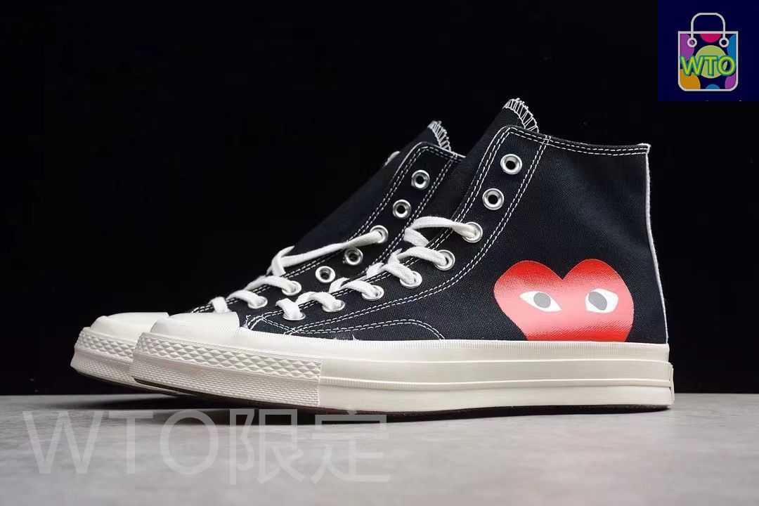 CDG×CONVERSE チャックテイラーオールスター70 Highブラック
