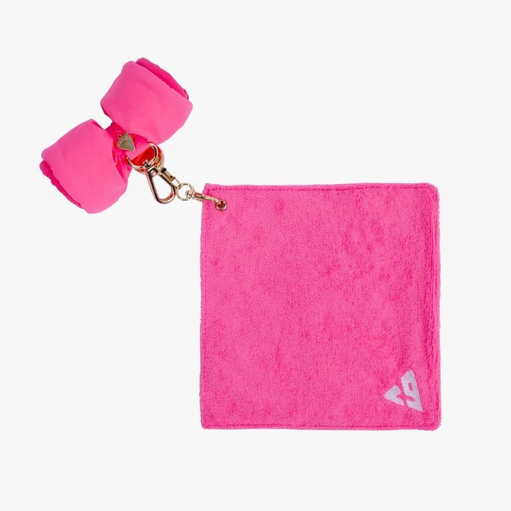 【Creve 9 Japan 公式】新品 限定30％OFF リボンタオルボールケース 韓国ゴルフウェア