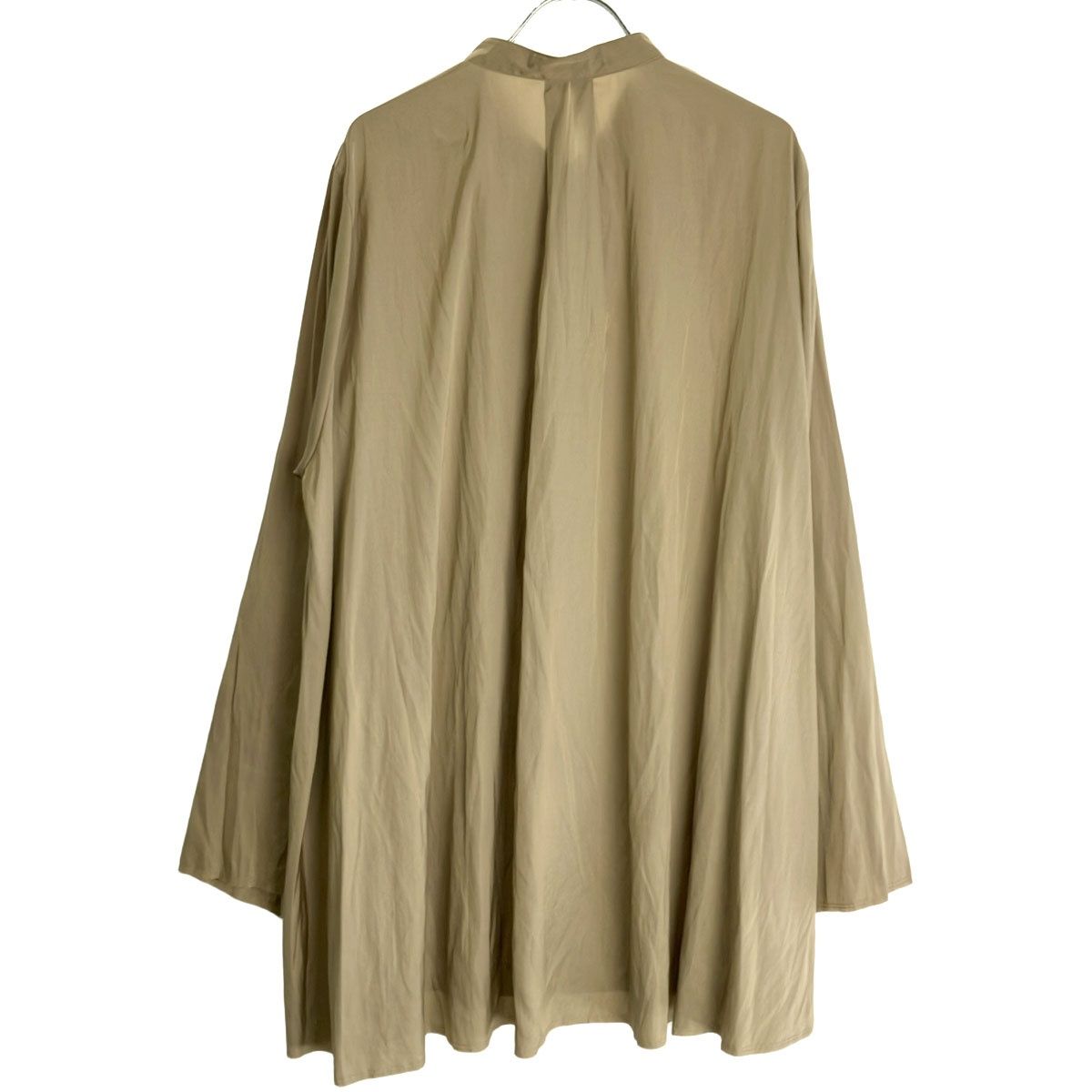 ETRE TOKYO バンドカラーフレアシャツ ETRE TOKYO エトレトウキョウ 24AW バンドカラーフレアシャツ