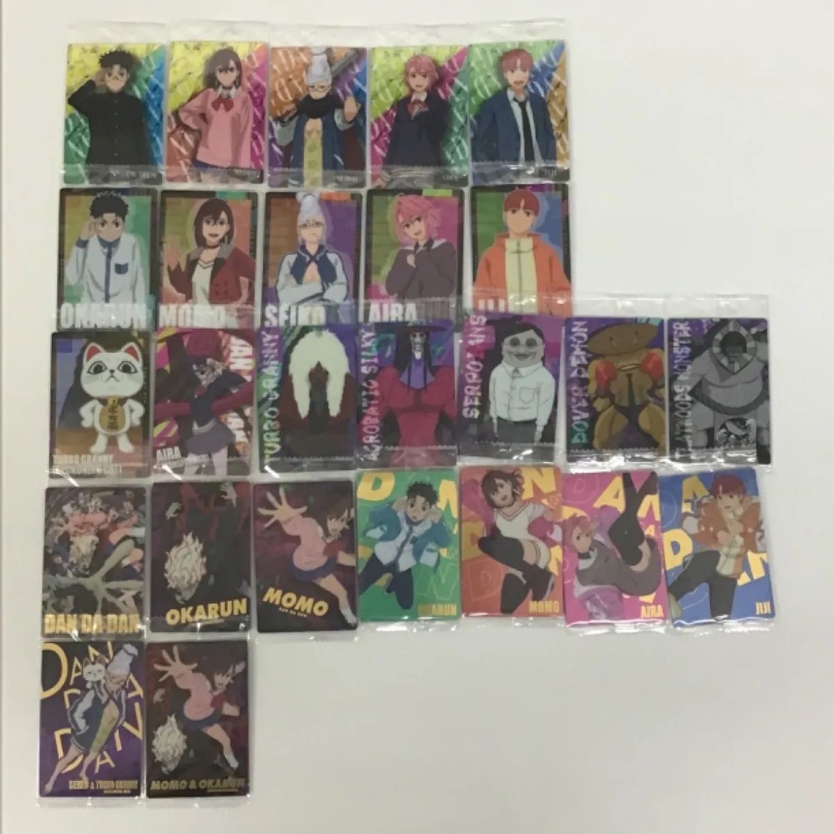 匿名配送　ダンダダン カード　ウエハース 全26種類　コンプ　セット TVアニメ『ダンダダン』 カードウエハース｜発売日：2025年3月10