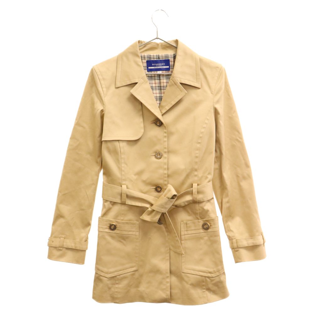 BURBERRY BLUE LABEL チェック柄トレンチコート BURBERRY BLUE LABEL（トレンチコート）のフリマアイテム一覧
