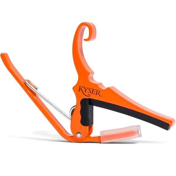 Kyser KG6OA ORANGE BLAZE アコースティックギター用カポ〈カイザー