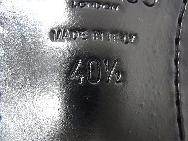 □極美品□ JIMMY CHOO ジミーチュウ レザー スタッズ ドレスシューズ