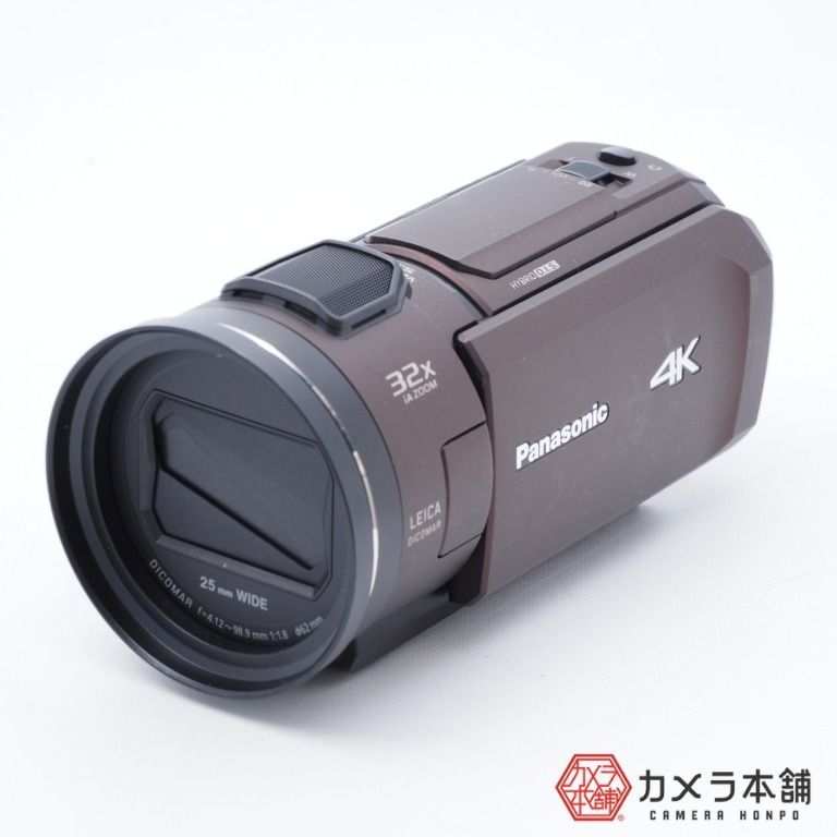 パナソニック 4Kビデオカメラ ブラウン HC-VX1M-T - メルカリShops