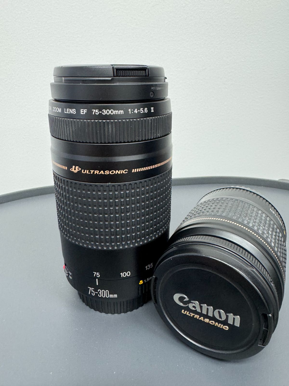 CANON LENS EF 75-300mm 1:4-5.6 II ・CANON LENS EF 28-80mm 1