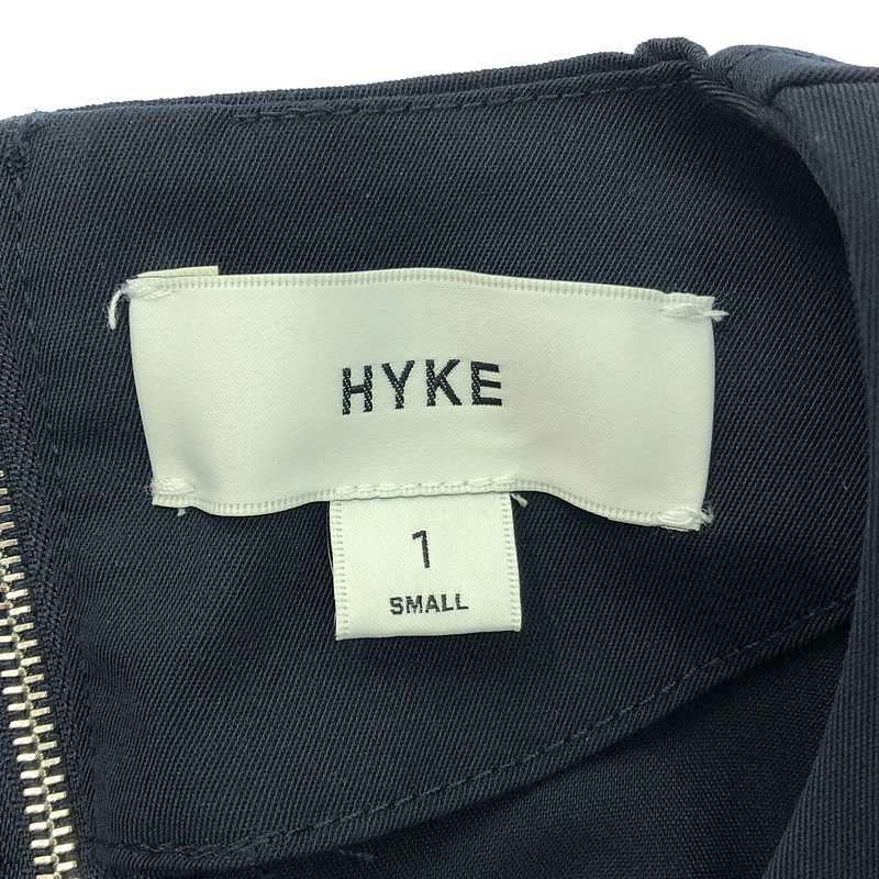 HYKE / ハイク | 2023AW | taslan twill top プルオーバーシャツ | 01 | ネイビー | レディース HYKE(ハイク)】 TASLAN TWILL TOP｜パリゴ尾道店｜尾道本通り商店街