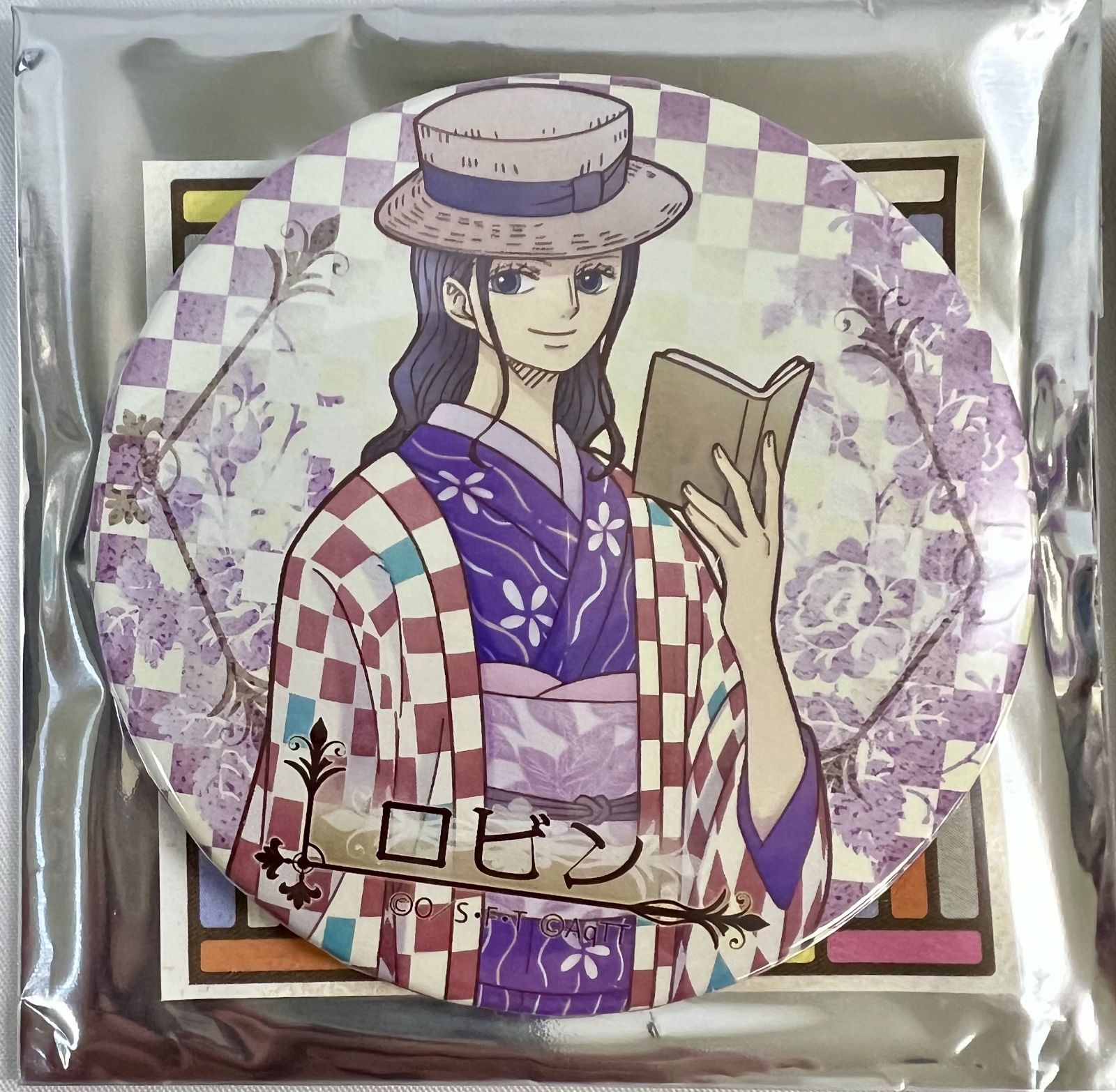 ワンピース ロビン 缶バッジ 7種9個セット まとめ売り - メルカリ