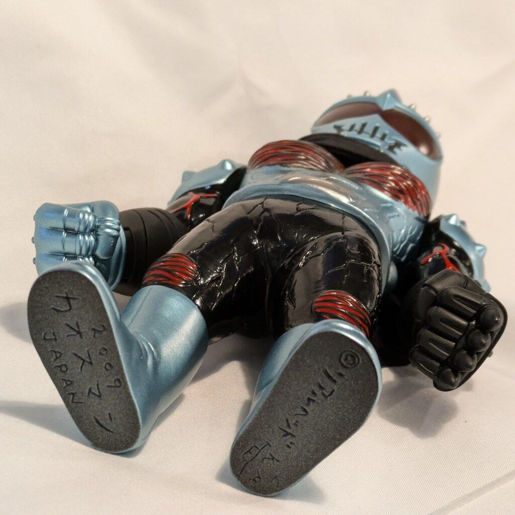 REALHEAD/CORDVIPER 真マシンサイダー 黒成型/メタ青/銀/赤塗装 黒