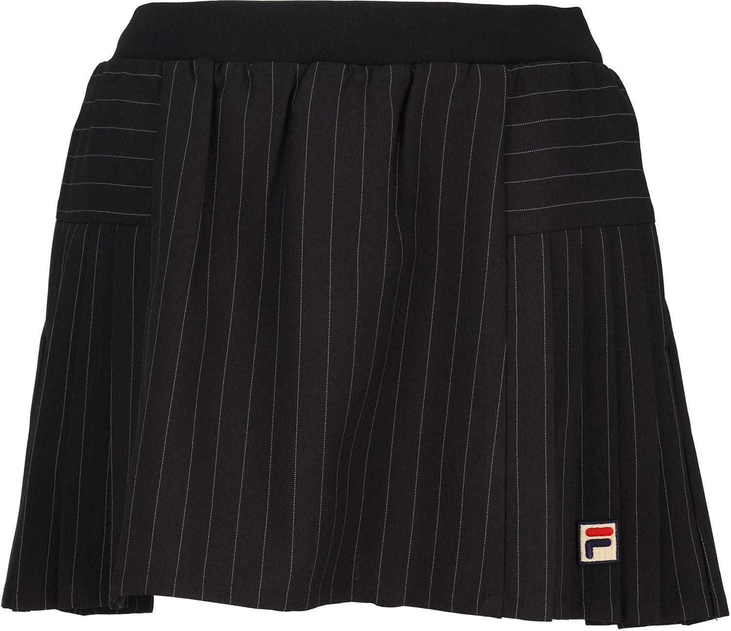 フィラ FILA テニス スコート レディース ウィメンズ 女性 大人 スカート ボトムス ウェア ロゴ ワンポイント サイドプリーツ 躍動感 部活動 クラブ サークル スクール 練習 EL0247 04Z グレー