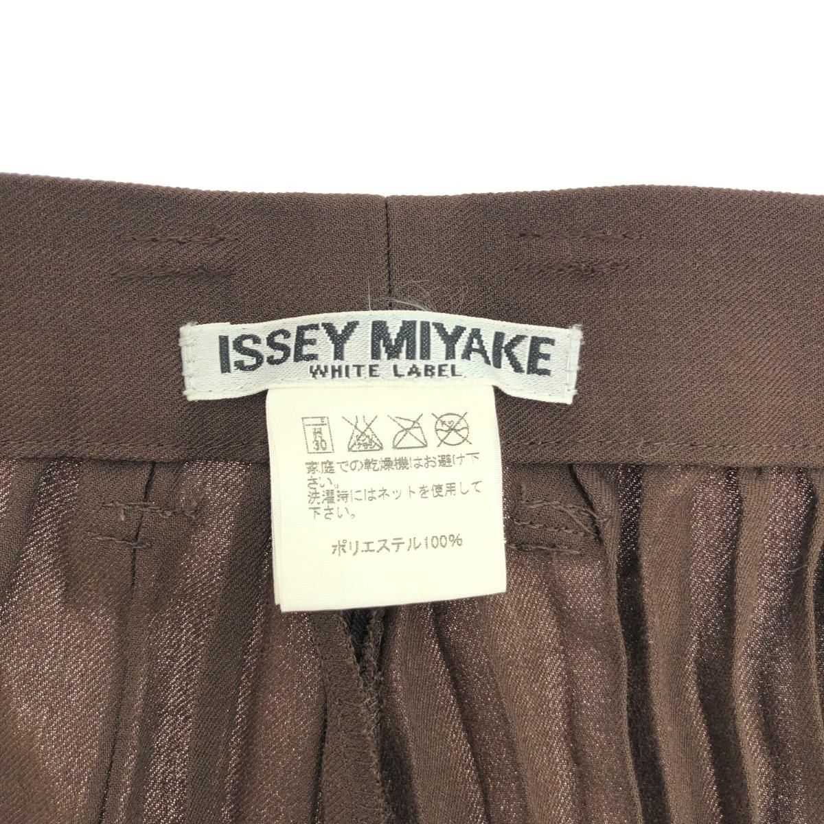 ISSEY MIYAKE ホワイトレーベル ブラウン トップス
