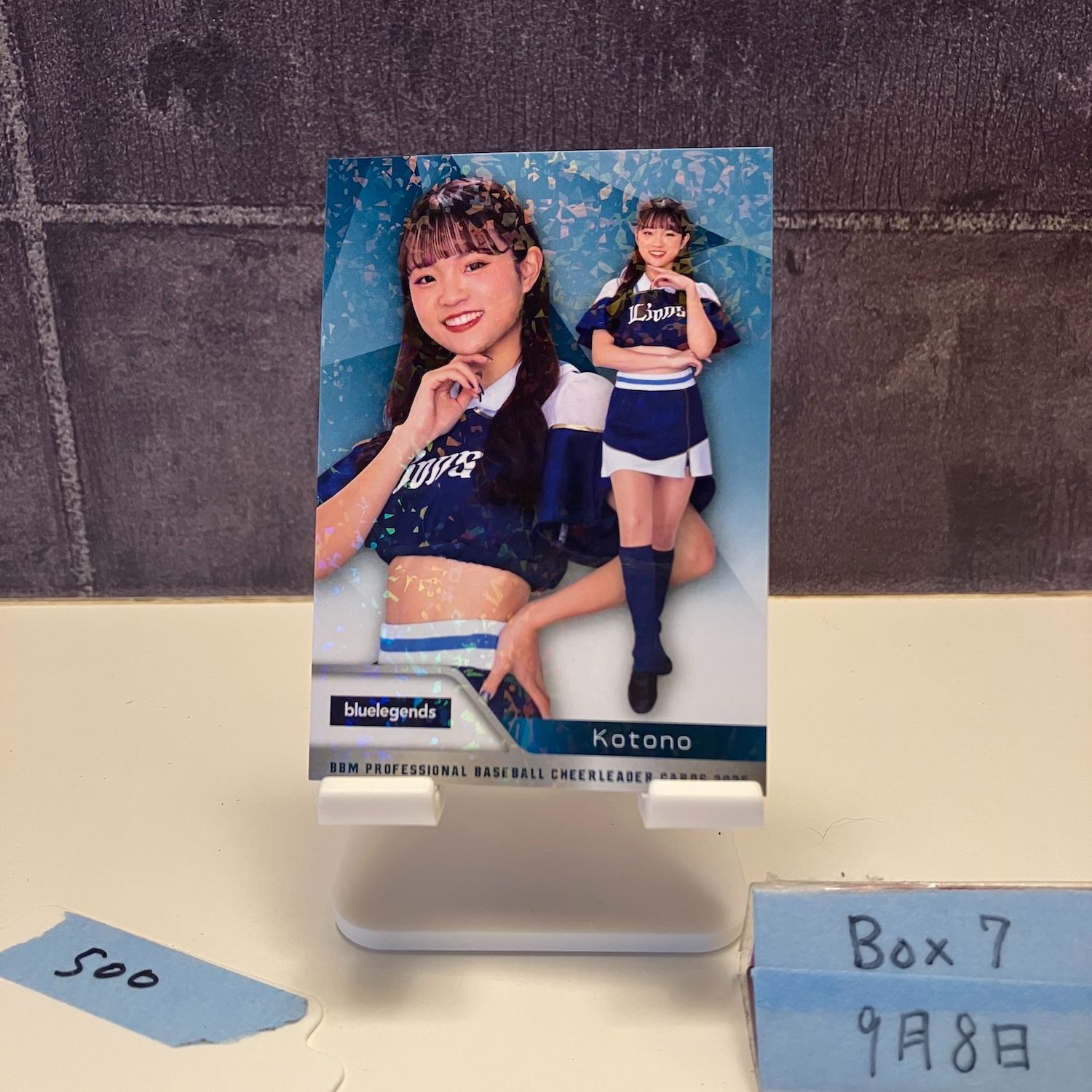 BBM プロ野球チアリーダーカード 直筆サイン 2025 西武 Kotono B06 【Kotono (西武/bluelegends)】BBM プロ野球チアリーダー