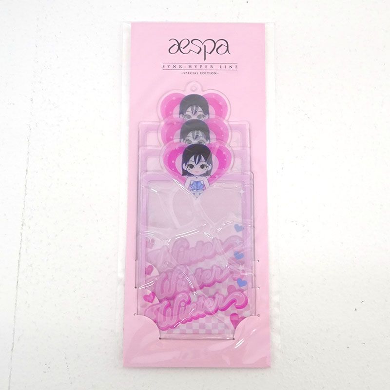 aespa fc限定 トレカ ホルダー ケース グループ ユニット O グッズ