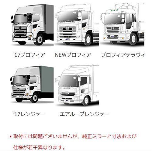日野サイドアンダーミラー