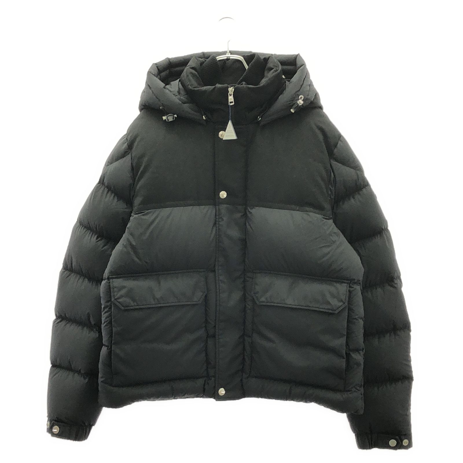 モンクレール MONCLER ダウンジャケット ダウンジャケット 596K7 ブラック ナイロン ダウンジャケット メンズ
