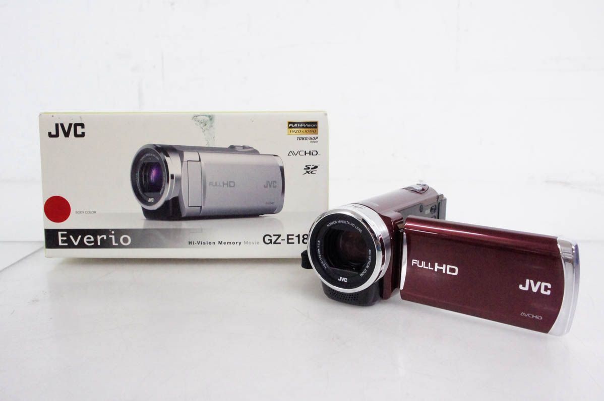 JVC Everio(エブリオ)GZ-E180 ビデオカメラ