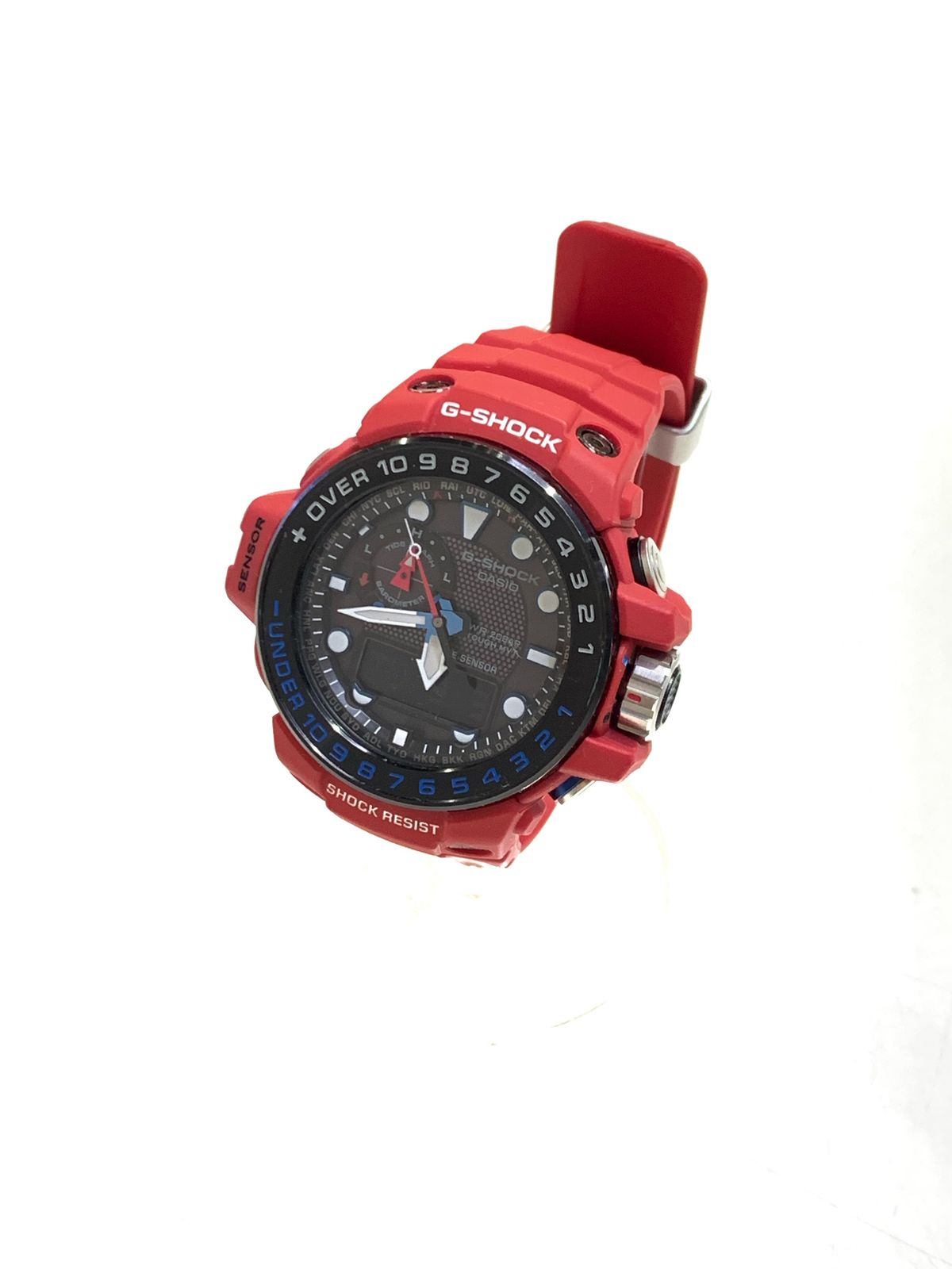 美品G-SHOCK GWN-1000RD-4AJFガルフマスター 楽天市場】CASIO カシオ G-SHOCK Gショック MASTER OF G RESCUE RED