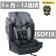 幼児 学童用シート チャイルドシート R129適合 ISOFIX 生後15ヶ月～12歳頃 76～150cmキッズシート ベビーシート リクライニング ジュニアシート取付簡単 爆買