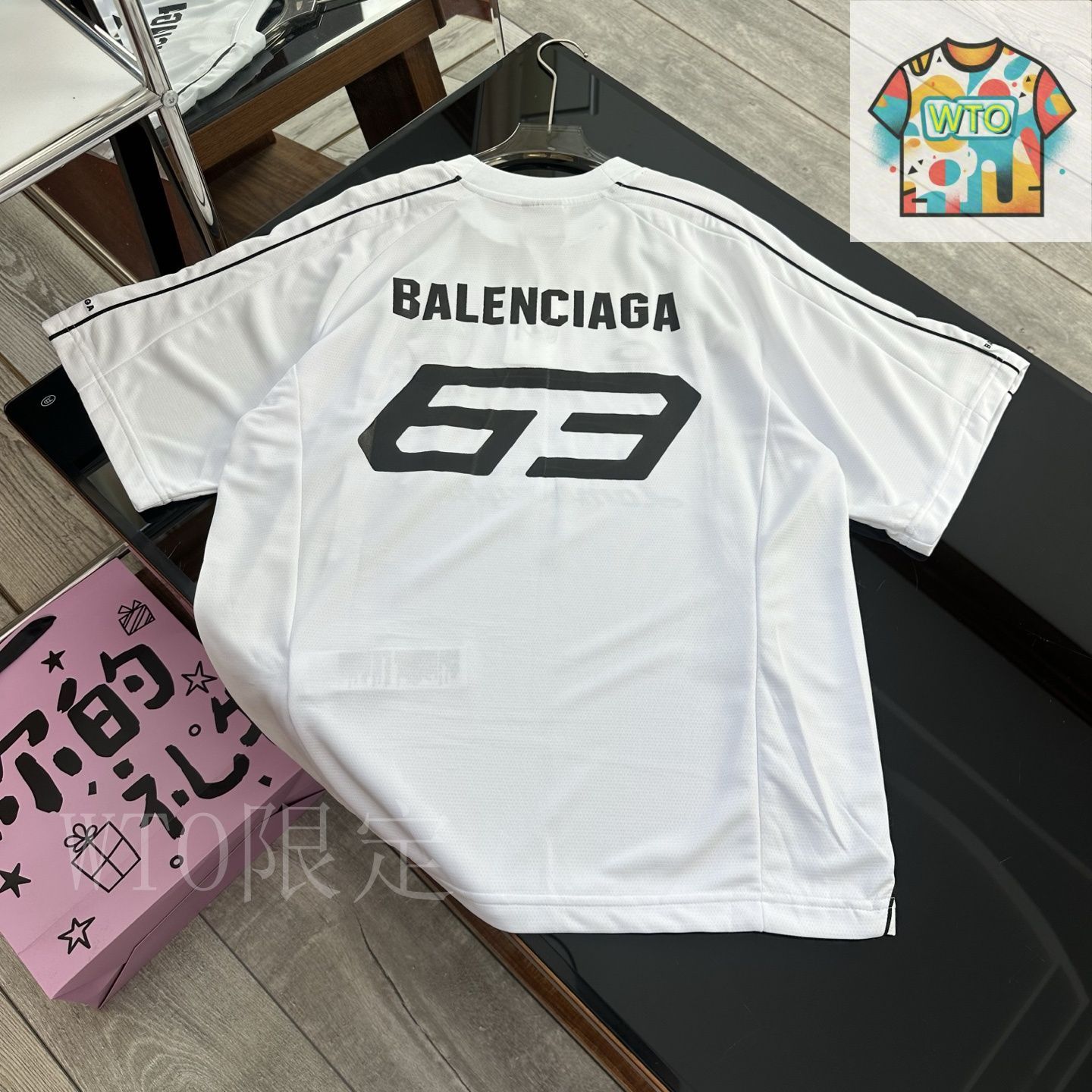 今日WTO】Balenciaga x Lamborghini T-Shirt バレンシアガ x 今日WTO】Balenciaga x Lamborghini T-Shirt バレンシアガ x
