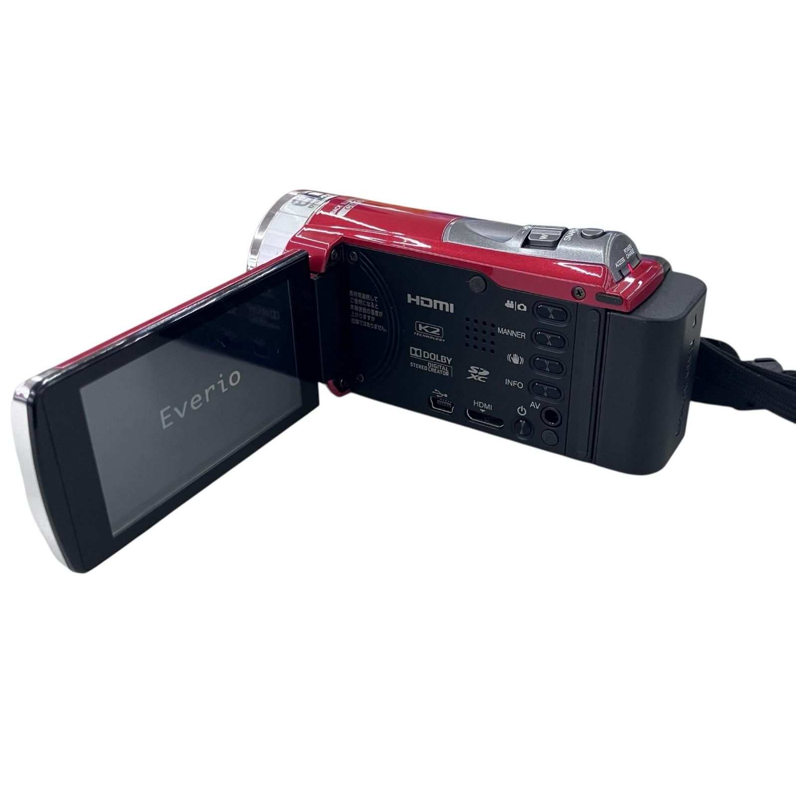 JVC Everio エブリオ GZ-E235-R Amazon | JVCKENWOOD JVC ビデオカメラ EVERIO GZ-E225 内蔵