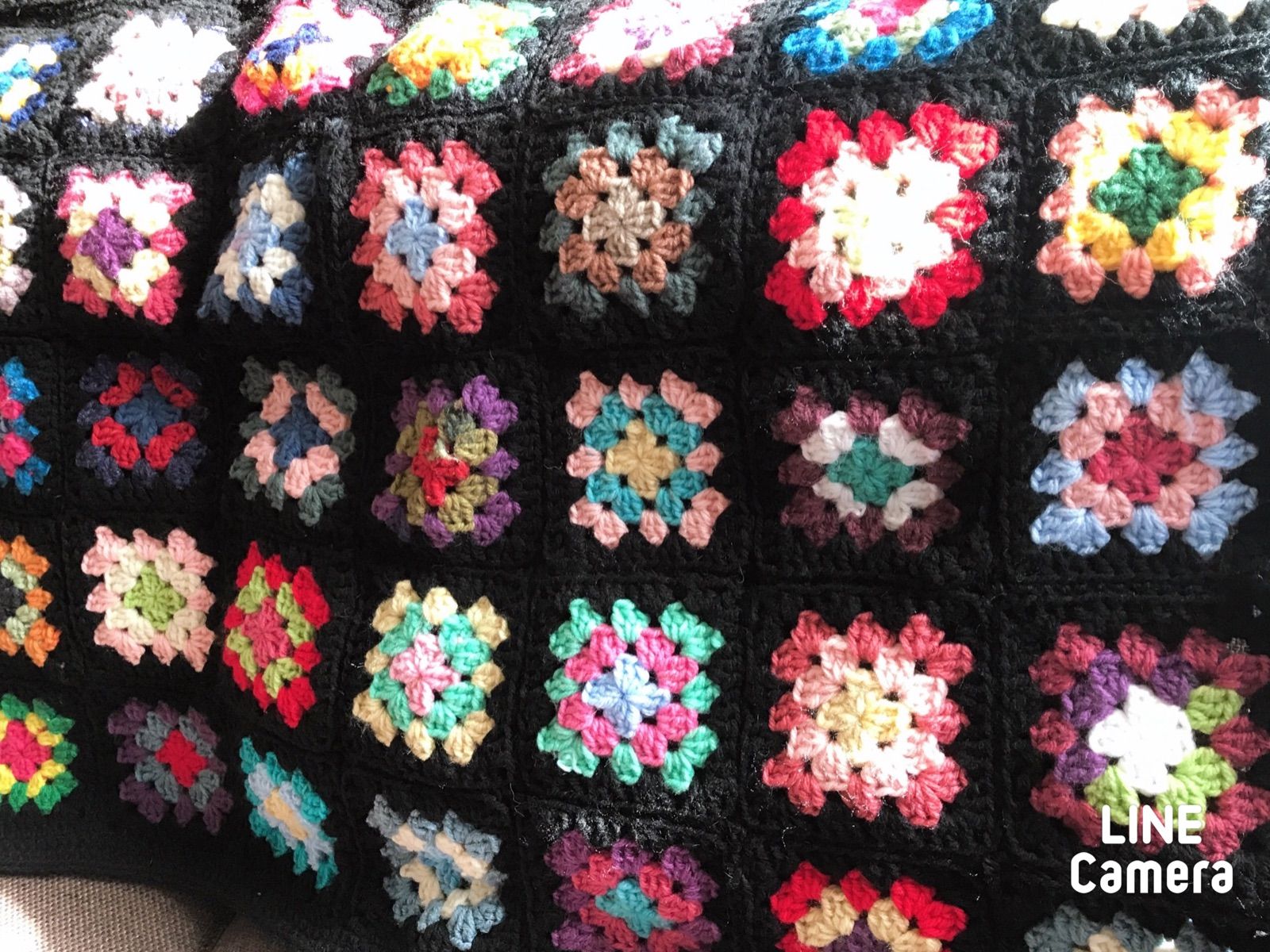 モチーフ繋ぎのブランケット＆マルチカバー 2024