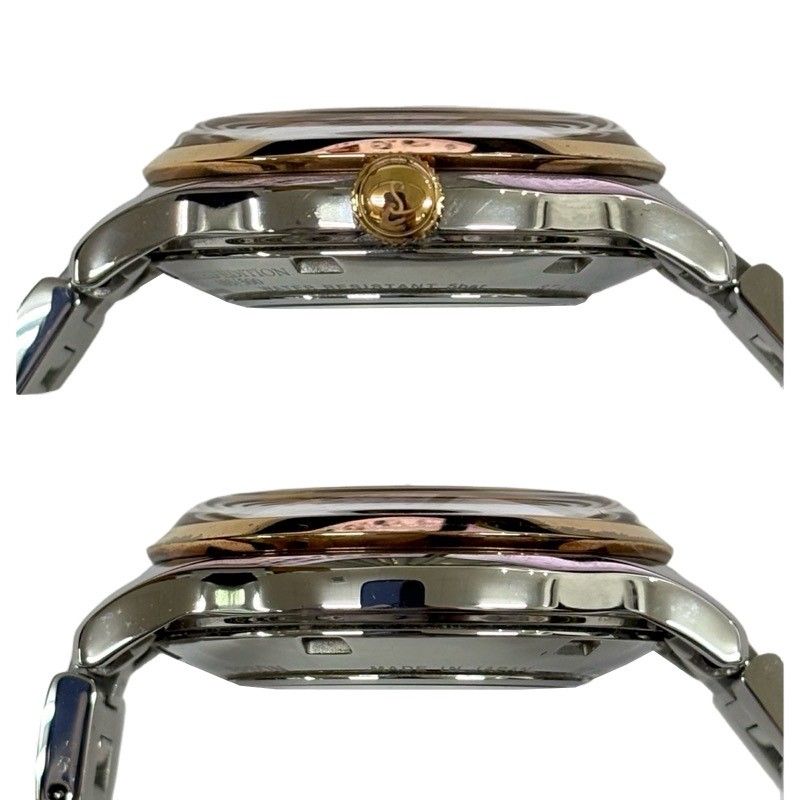 自動巻き ネイビー文字盤